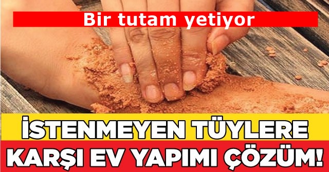 Tesadüfen keşfettiği bu yöntem istenmeyen tüylerinden kurtardı ve..