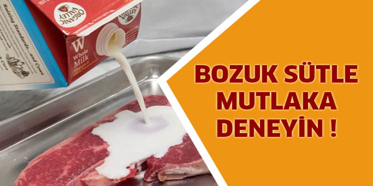 Bozulmuş Sütü Çöpe Atmayın Böyle kullanırsanız o sorunu geçiriyor