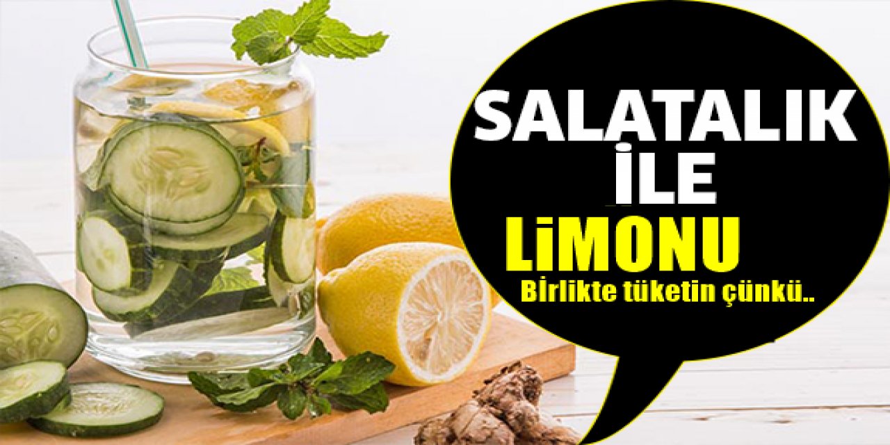 Salatalık Limon ve Maydanozu Karıştırıp İçince O sorun bitiyor