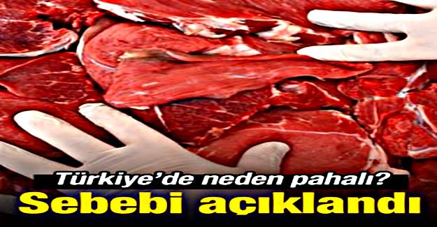Kırmızı et Türkiye'de neden pahalı? İşte nedeni&hellip;